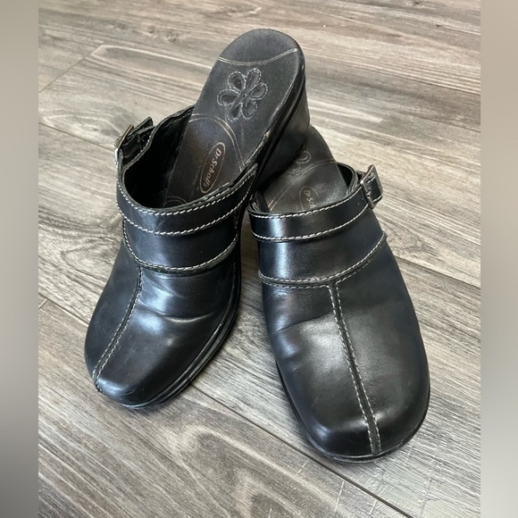 Dr Scholls Dance On Black Brenna Clog Comfort Platform Gel Pac Insole coquette 9 - Picture 9 of 10